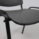 Стул ИЗО BL, иск. кожа PV 3 (темно-серый)